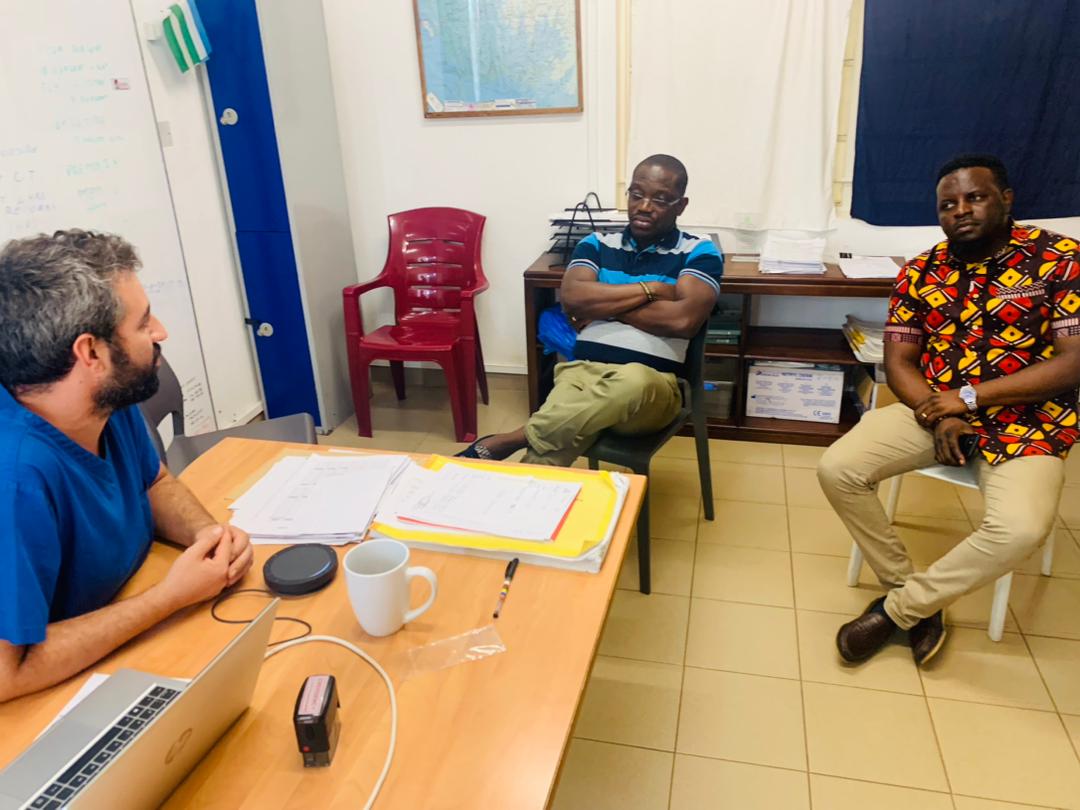 Director of NGO Affairs, Eric Massally, Inspects Don Bosco Fambul and Emergency Surgical and Paediatric Centre