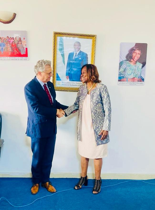 Outgoing German Ambassador Bids Farewell to Minister of Planning and Economic Development